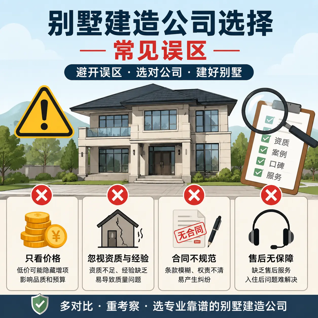 凯里 别墅建造公司推荐：了解市场行情与服务内容