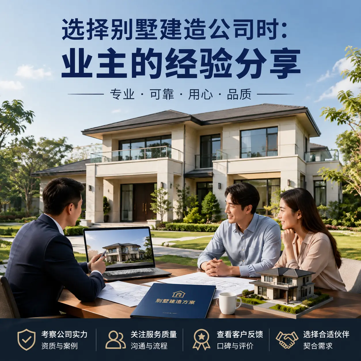 选择别墅建造公司时： 凯里 业主的经验分享