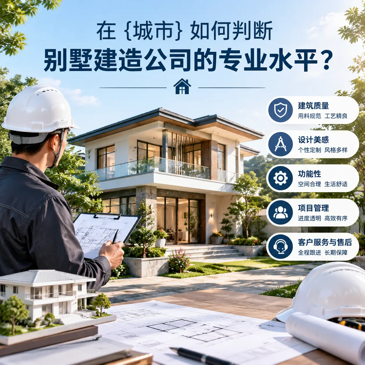 在 凯里 如何判断别墅建造公司的专业水平？