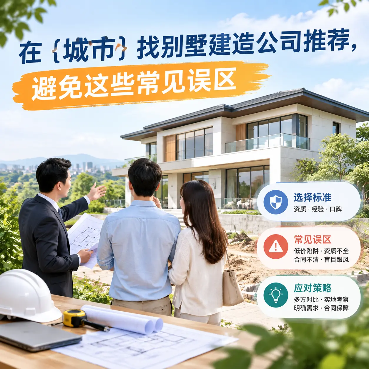 在 凯里 找别墅建造公司推荐，避免这些常见误区