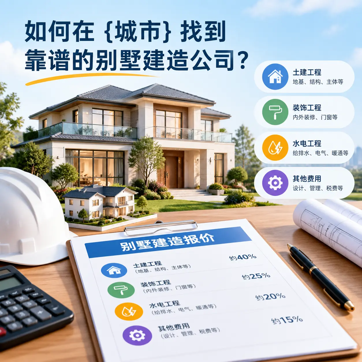 如何在 凯里 找到靠谱的别墅建造公司？