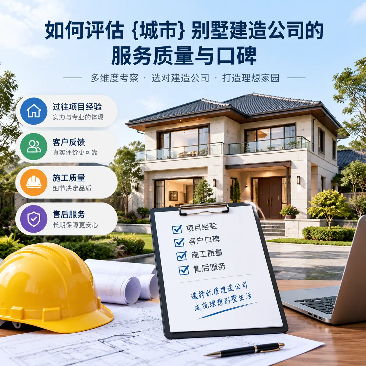 如何评估 凯里 别墅建造公司的服务质量与口碑