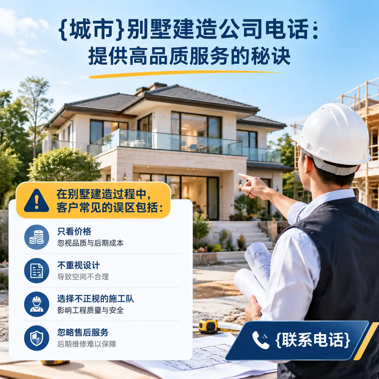 凯里别墅建造公司电话：提供高品质服务的秘诀