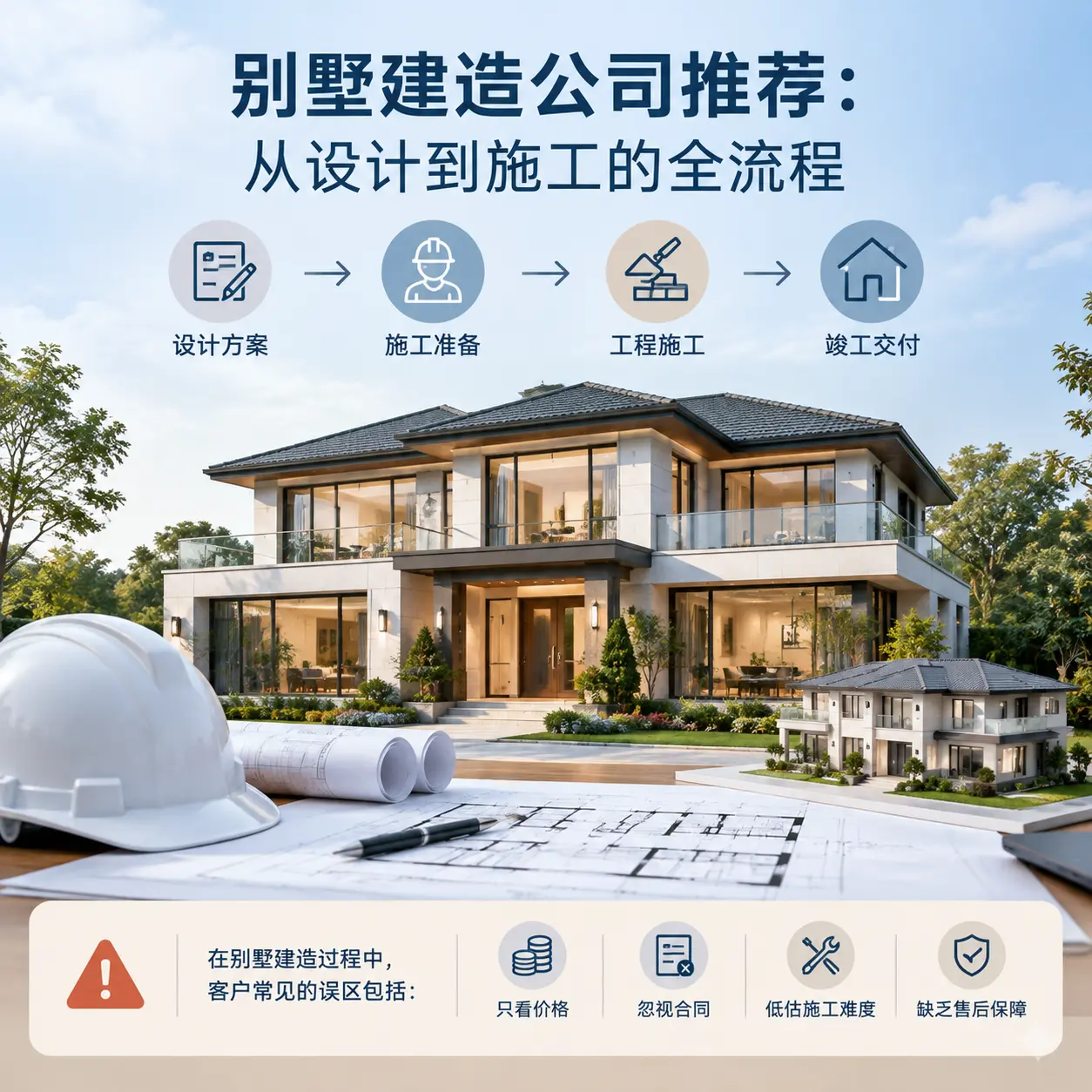 别墅建造公司推荐：从设计到施工的全流程
