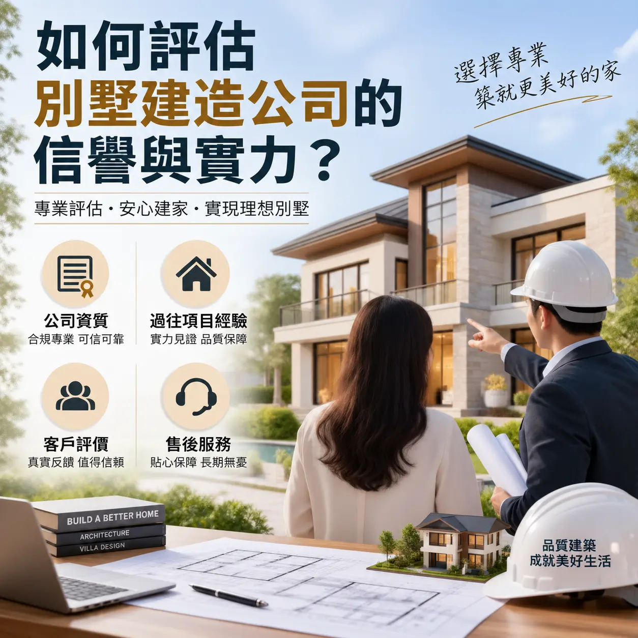 如何评估 凯里 别墅建造公司的信誉与实力?