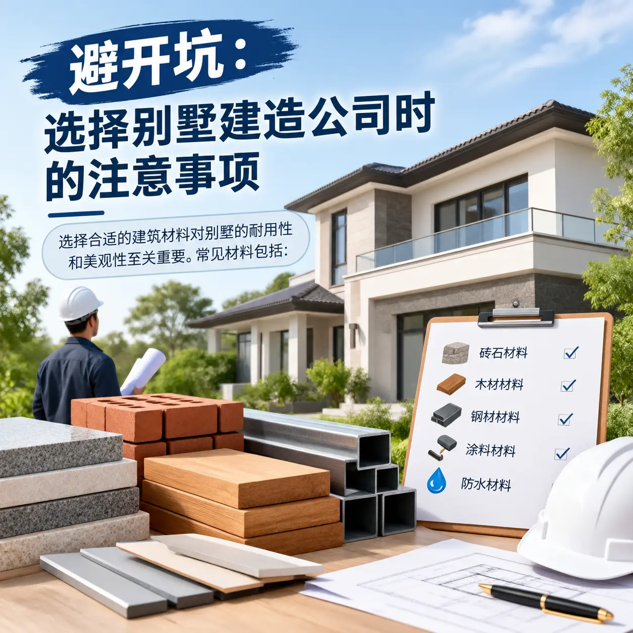 避开坑：选择 凯里 别墅建造公司时的注意事项