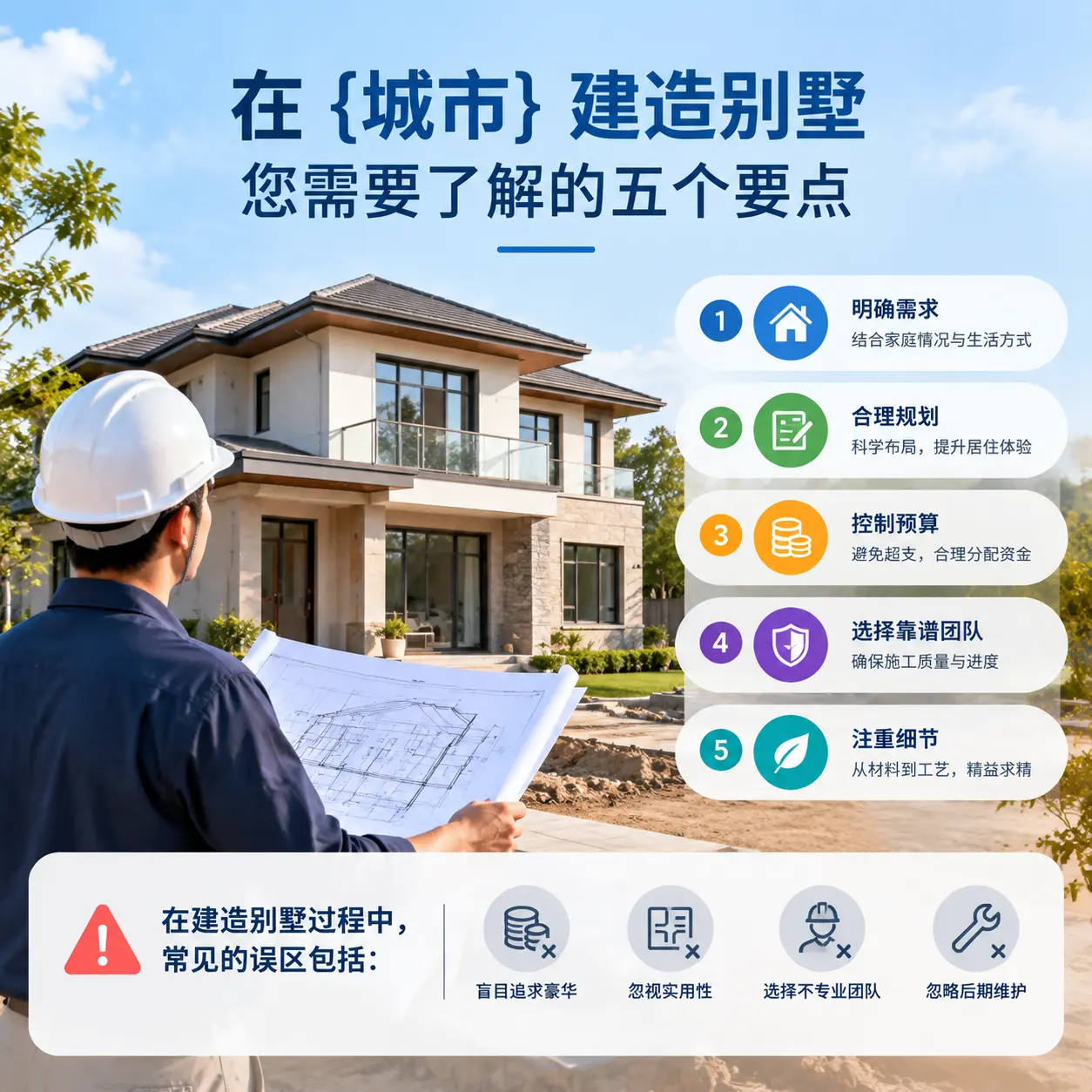 在 凯里 建造别墅,您需要了解的五个要点