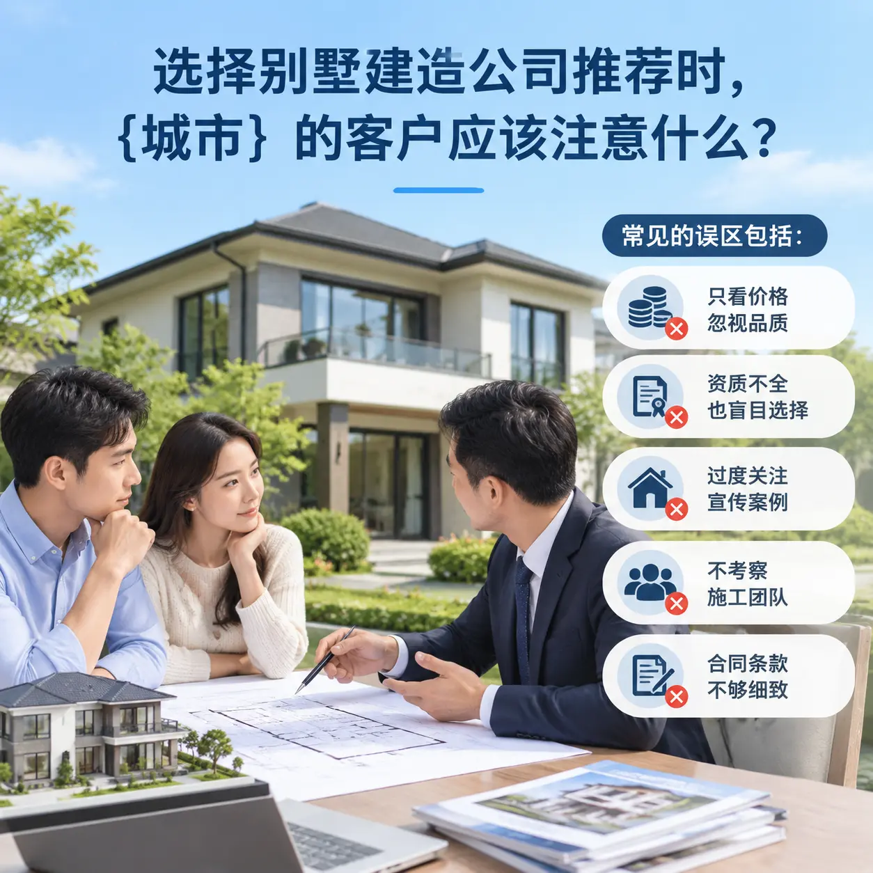 选择别墅建造公司推荐时,凯里 的客户应该注意什么?