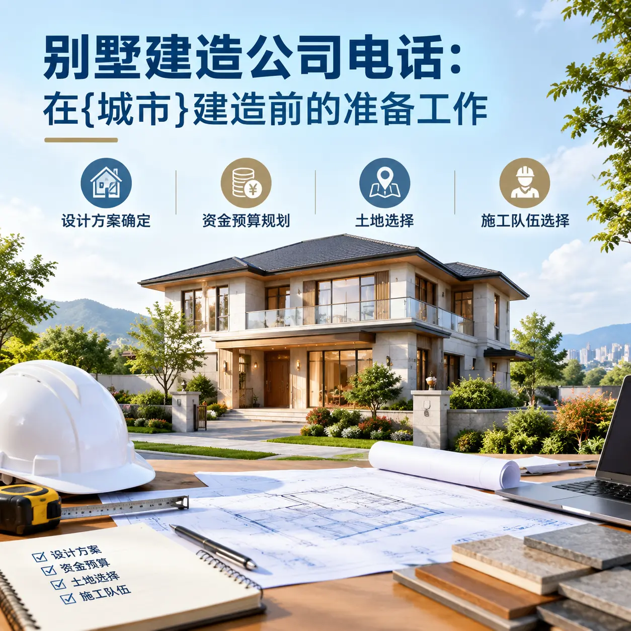 别墅建造公司电话：在凯里建造前的准备工作