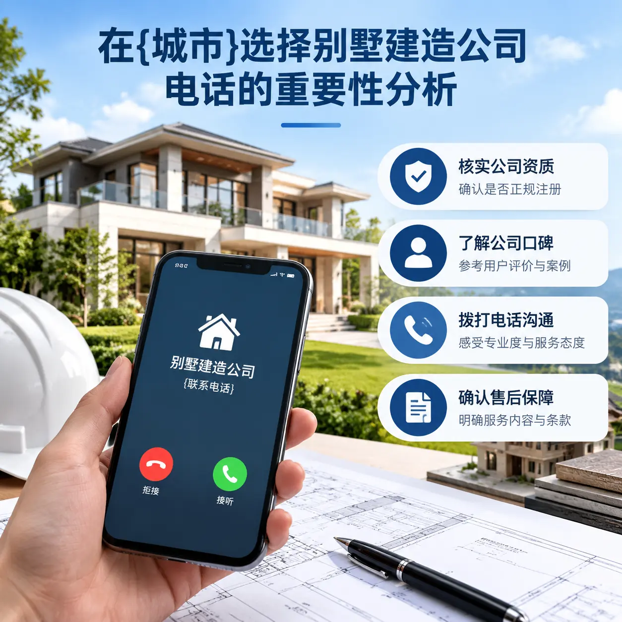 在凯里选择别墅建造公司电话的重要性分析