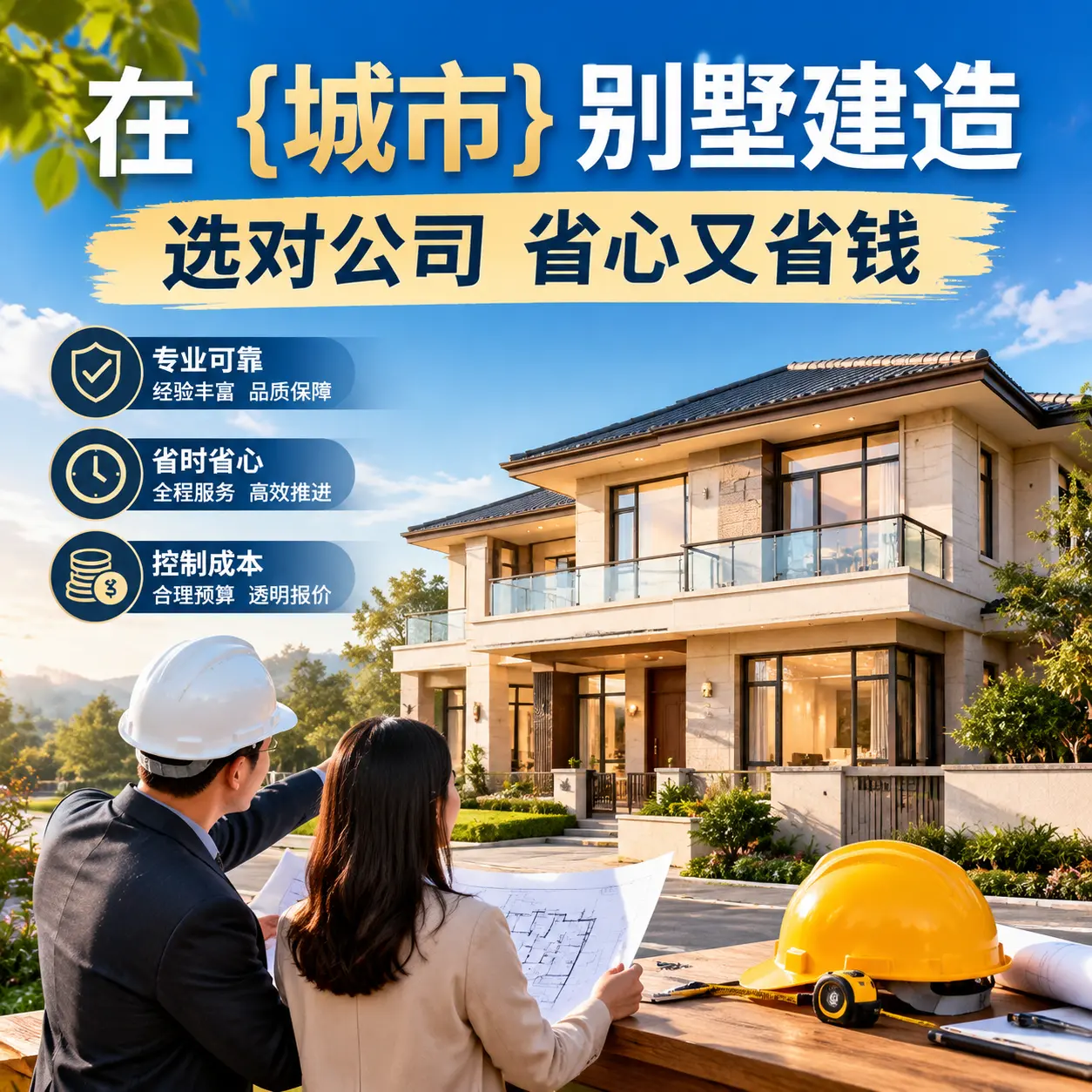 在 凯里 别墅建造,选对公司省心又省钱
