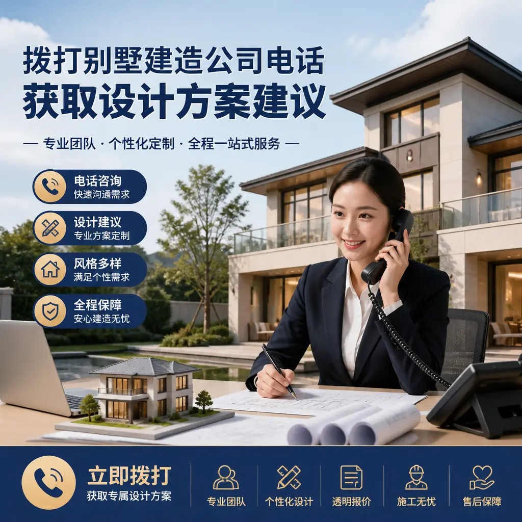 拨打凯里别墅建造公司电话,获取设计方案建议