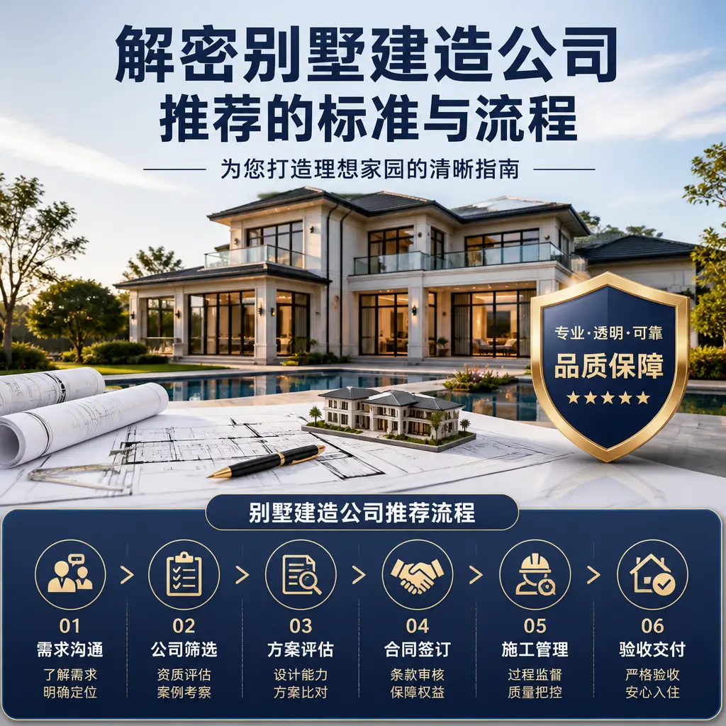 解密别墅建造公司推荐的标准与流程在 凯里