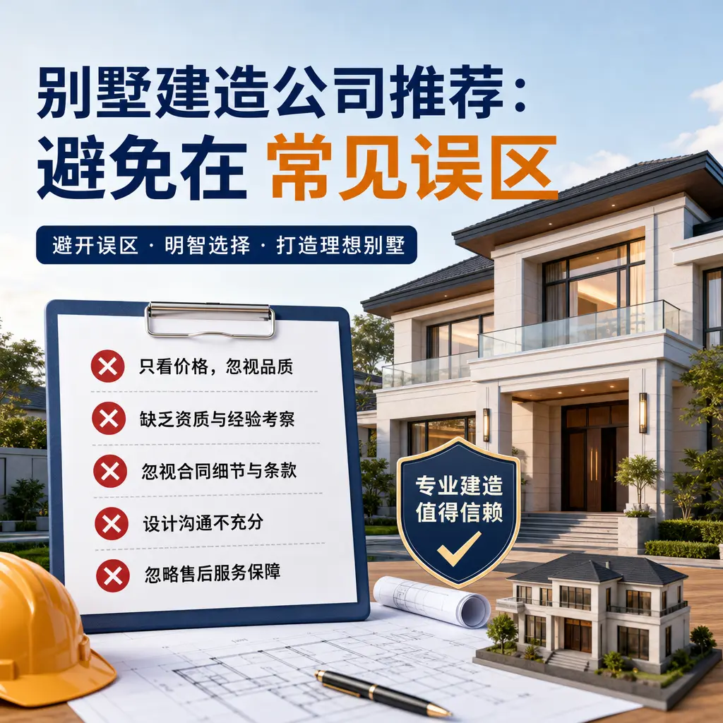 别墅建造公司推荐:避免在 凯里 的常见误区