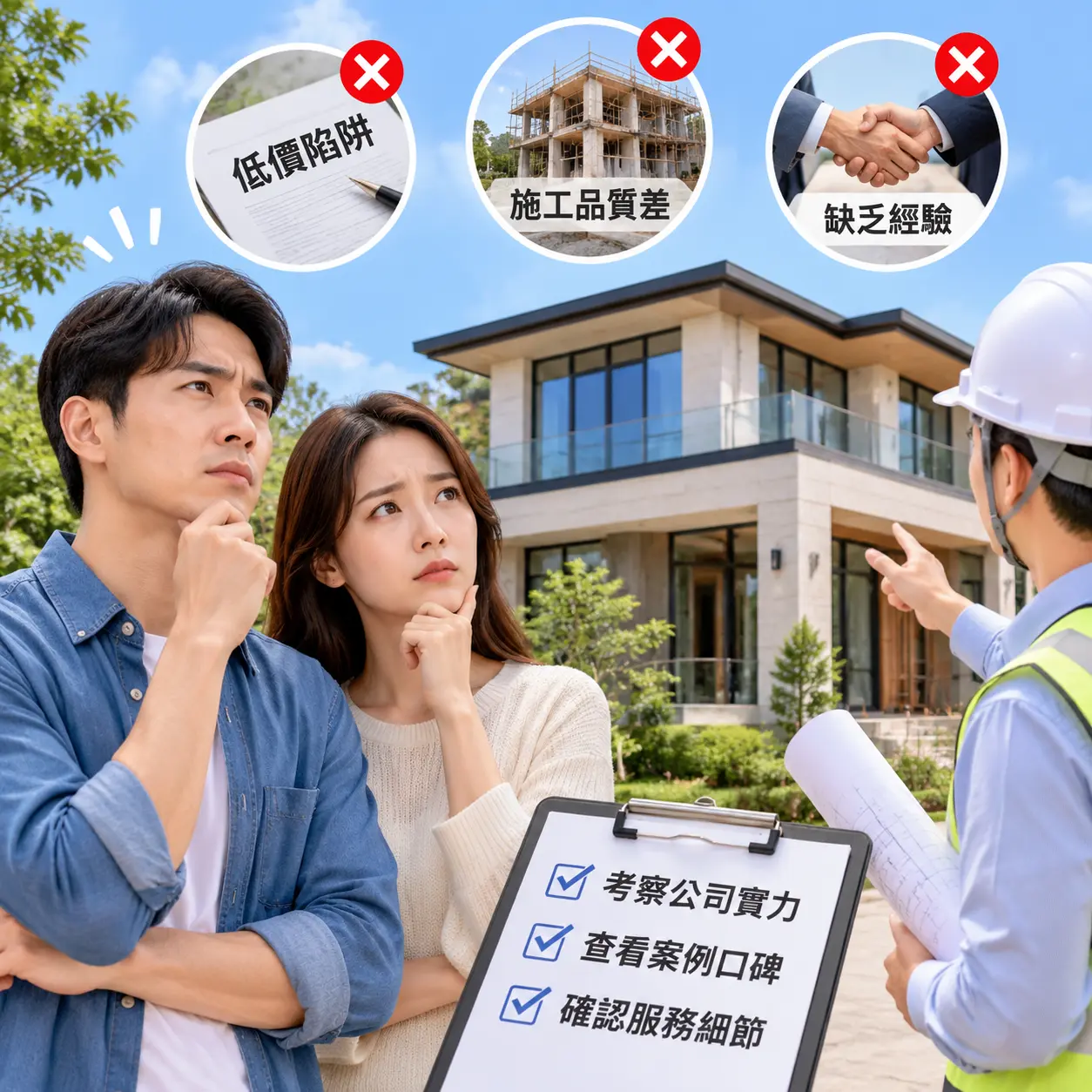 如何在 凯里 选择最佳别墅建造公司推荐？